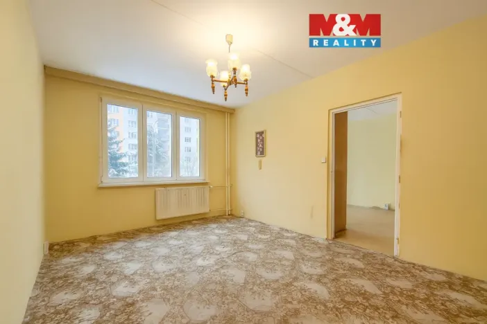 Pronájem bytu 1+1, Chomutov, Borová, 35 m2