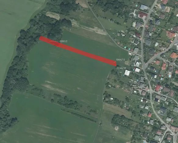 Prodej pole, Ostrava, 2784 m2