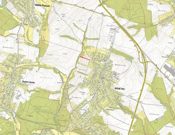 Prodej pole, Ostrava, 2784 m2
