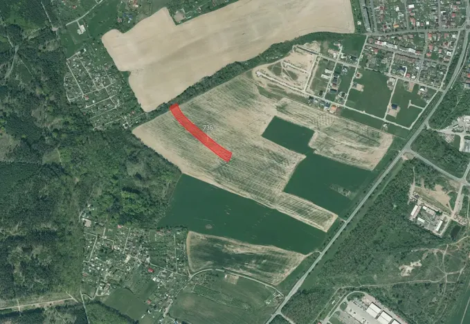 Prodej podílu pole, Rokycany, 1418 m2