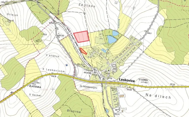 Prodej podílu pole, Leskovice, 10554 m2