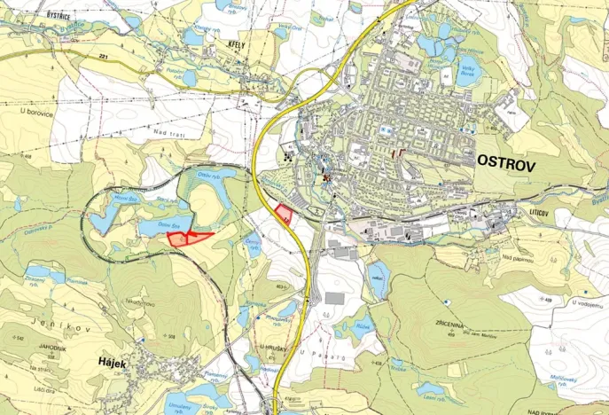 Prodej louky, Ostrov, 28839 m2