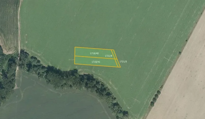 Prodej pole, Dub nad Moravou, 6158 m2