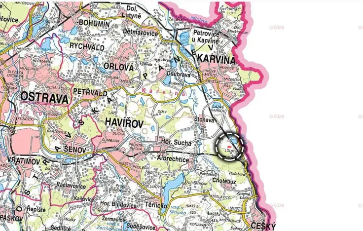 Prodej pole, Karviná, 7016 m2