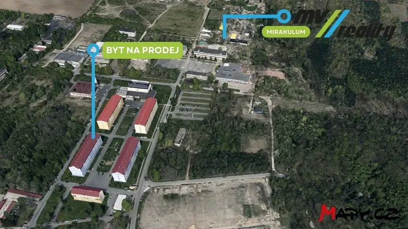 Prodej bytu 1+1, Milovice, Topolová, 44 m2