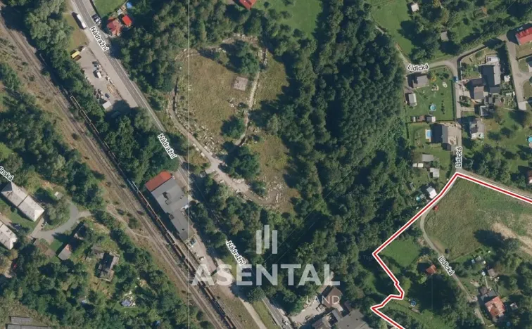 Prodej komerčního pozemku, Orlová - Poruba, Nádražní, 22913 m2