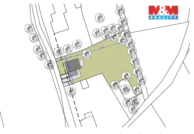 Prodej zahrady, Vítězná - Huntířov, 1283 m2