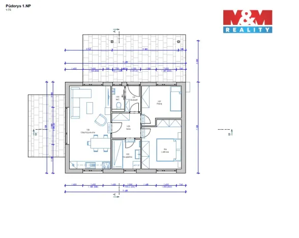 Prodej zahrady, Vítězná - Huntířov, 1283 m2
