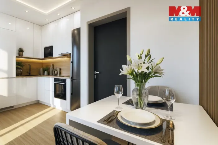 Prodej bytu 1+kk, Kralupy nad Vltavou, Nádražní, 38 m2