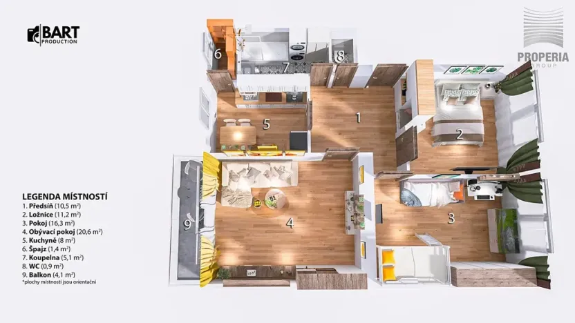 Prodej bytu 4+kk, Ostrovačice, Žebětínská, 84 m2