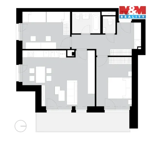 Prodej bytu 3+kk, Kladno - Dubí, Ke křížku, 91 m2