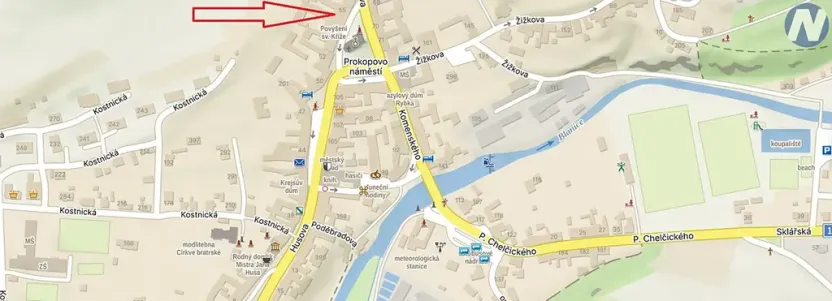 Pronájem bytu 1+kk, Husinec, Jeronýmova, 29 m2