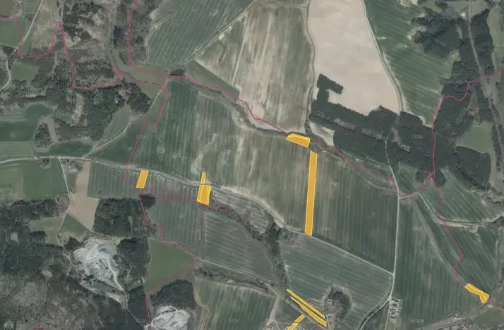 Prodej podílu pole, Mladotice, 37649 m2