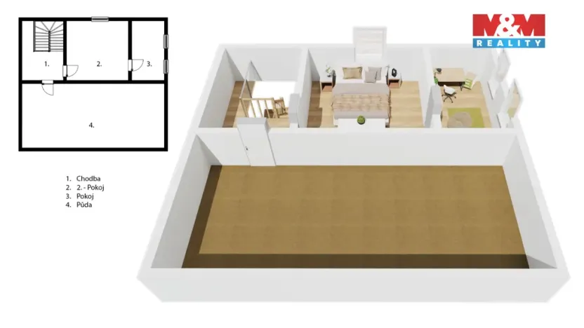 Prodej rodinného domu, Mladá Boleslav, Jana Roháče z Dubé, 107 m2