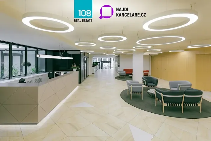 Pronájem kanceláře, Praha - Karlín, Sokolovská, 342 m2