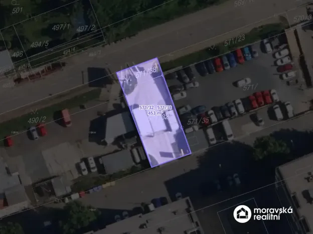 Prodej komerční nemovitosti, Brno, U Červeného mlýna, 453 m2