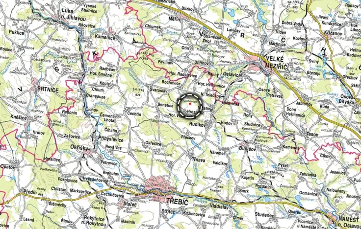 Prodej pole, Hroznatín, 7977 m2