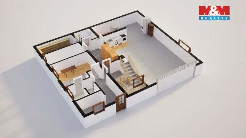 Prodej rodinného domu, Smržovka, Zvonková, 182 m2