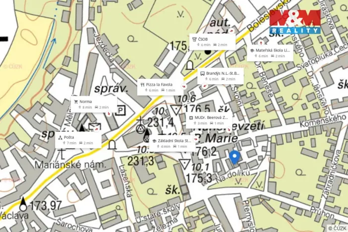 Pronájem bytu 1+kk, Brandýs nad Labem-Stará Boleslav - Stará Boleslav, Na dolíku, 30 m2