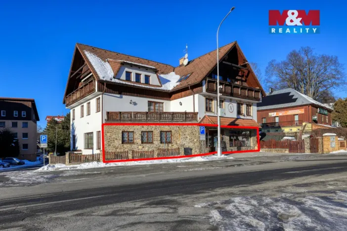 Pronájem obchodního prostoru, Železná Ruda, K Samotám, 140 m2