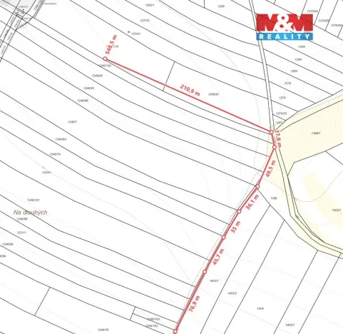 Prodej komerčního pozemku, Kožichovice, Žďárského, 6378 m2