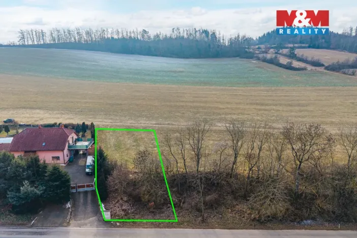 Prodej pozemku pro bydlení, Krásná Hora nad Vltavou, 1233 m2