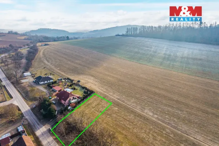 Prodej pozemku pro bydlení, Krásná Hora nad Vltavou, 1233 m2