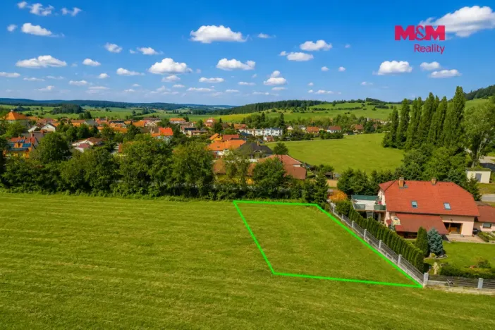 Prodej pozemku pro bydlení, Krásná Hora nad Vltavou, 1233 m2