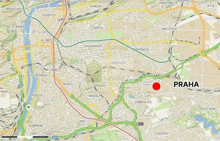 Pronájem bytu 2+kk, Praha - Záběhlice, Kosatcová, 45 m2