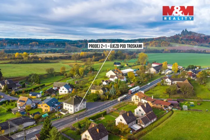 Prodej bytu 2+1, Újezd pod Troskami, 65 m2