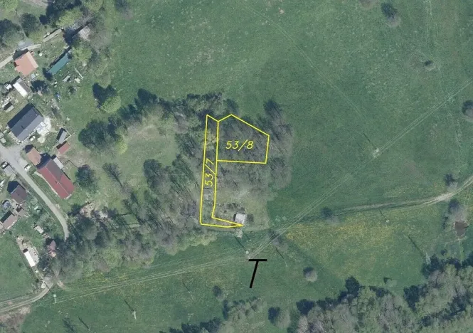 Prodej pozemku, Dolní Nivy, 1221 m2