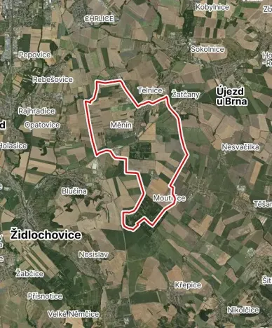 Prodej pole, Měnín, 63284 m2