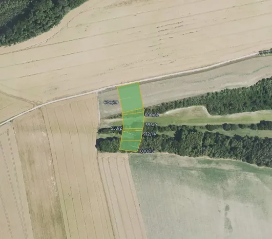 Prodej pole, Hradečno, 8317 m2