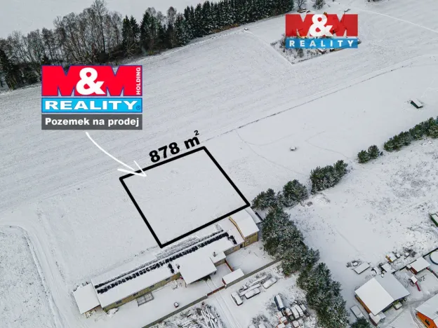 Prodej pozemku pro bydlení, Čermná nad Orlicí - Číčová, 878 m2