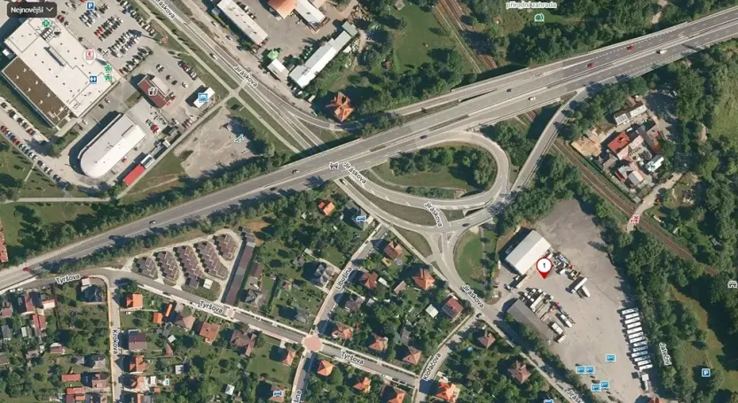 Prodej komerčního pozemku, Třeboň, Jiráskova, 9780 m2