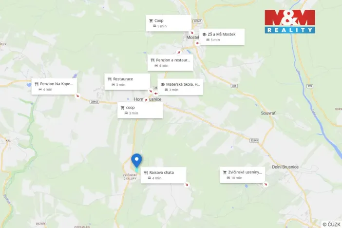 Prodej louky, Horní Brusnice, 14487 m2