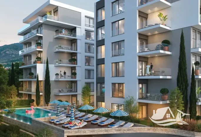 Prodej bytu 2+kk, Dobrá Voda, Černá Hora, 50 m2