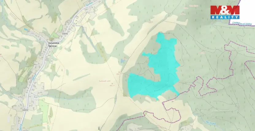 Prodej pozemku, Valašská Senice, 313789 m2
