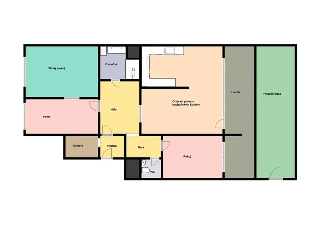 Prodej bytu 4+kk, Praha, Proutěná, 94 m2