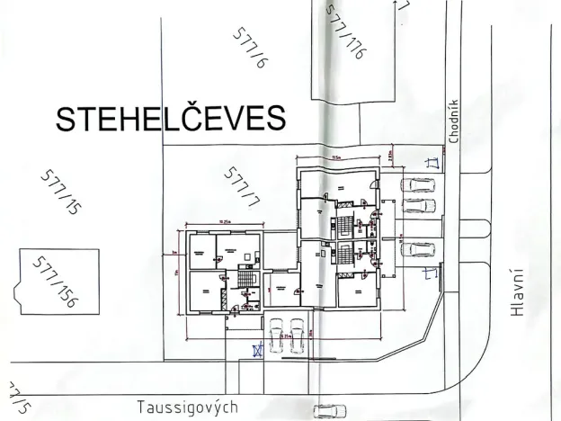 Prodej pozemku, Stehelčeves, Taussigových, 1034 m2