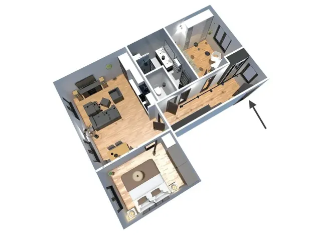 Prodej bytu 3+kk, Bělá pod Bezdězem, Jarní, 71 m2