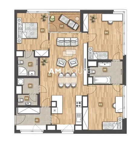 Pronájem bytu 4+kk, Praha - Libeň, Zenklova, 110 m2