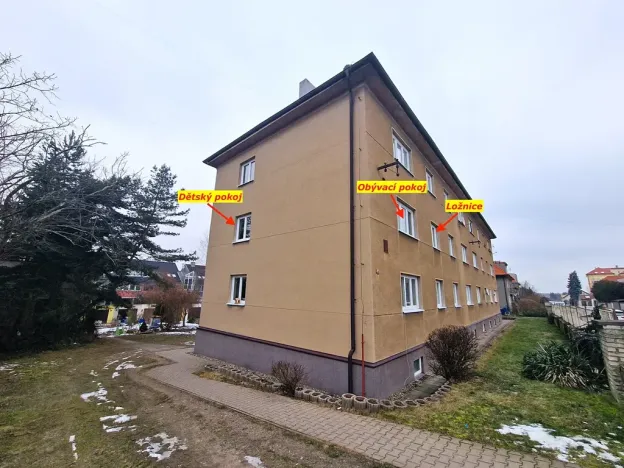 Prodej podílu bytu 3+1, Hostivice, Školská, 61 m2