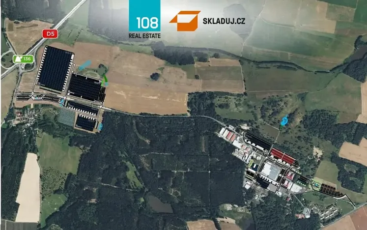 Pronájem skladu, Přimda, 10000 m2