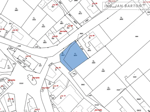 Prodej pozemku pro bydlení, Jersín, 1008 m2