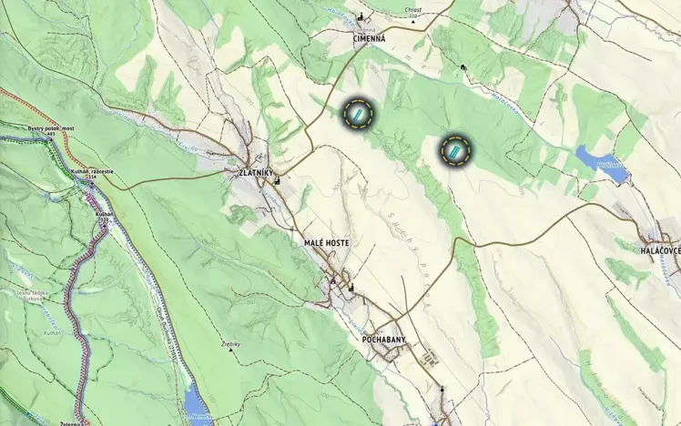 Prodej pole, Malé Hoste, Slovensko, 13393 m2