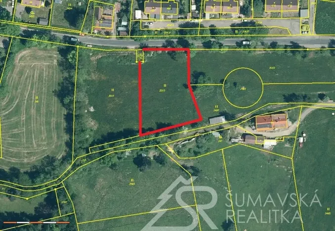 Prodej pozemku, Sušice - Záluží, 2272 m2