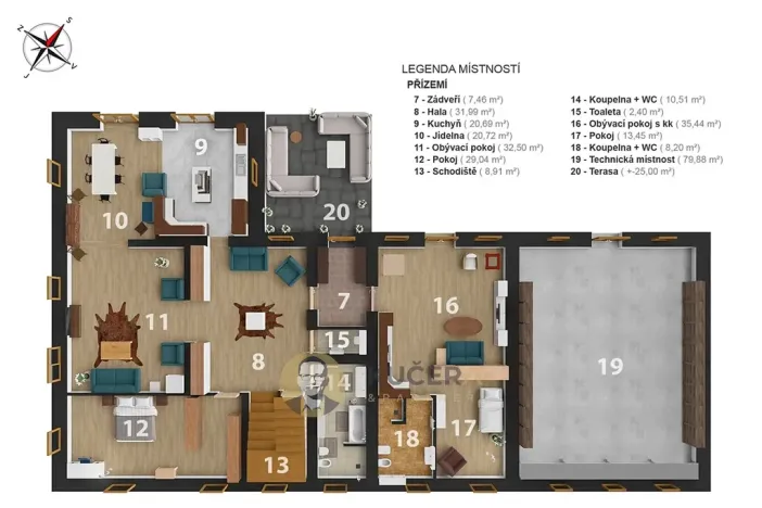 Prodej zemědělské usedlosti, Lichnov, 672 m2