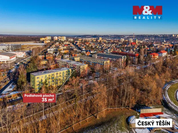 Prodej bytu 1+1, Český Těšín, Frýdecká, 35 m2