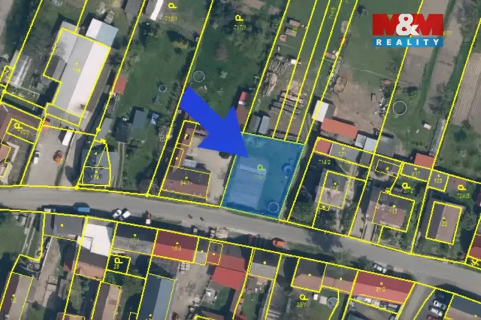 Prodej pozemku pro bydlení, Vrutice, 550 m2